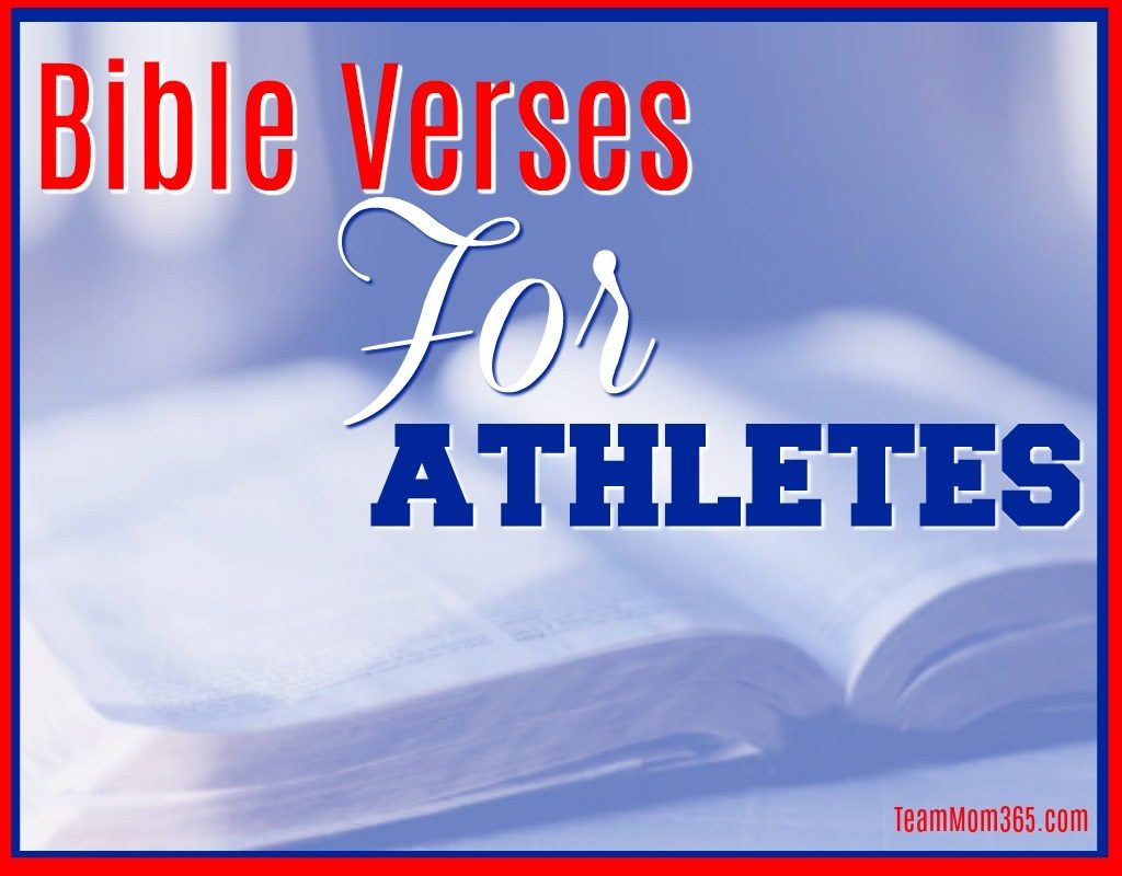 Top 10 Bible Verses For Athletes Team Mom 365